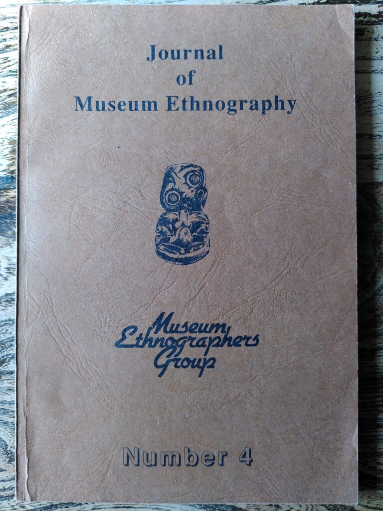 Journal of Museum Ethnography
