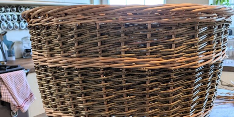 Willow basketmaking