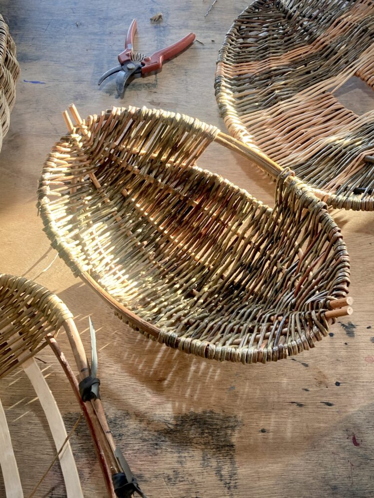 Willow basketry