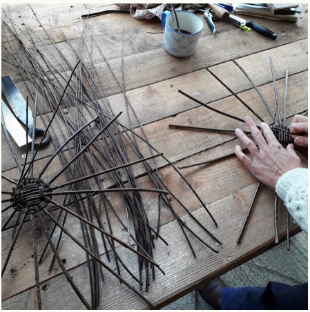 Round Basket Workshop Week on the Isle of Erraid